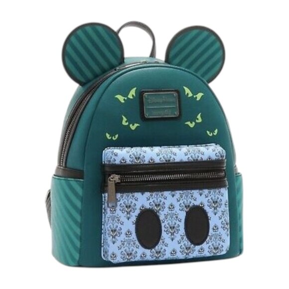 Disney Loungefly Mickey Mouse Main Attraction Haunted Mansion Mini Backpack main image 8